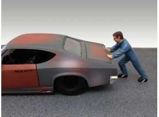 Mechanic Ken, blue (car not included).