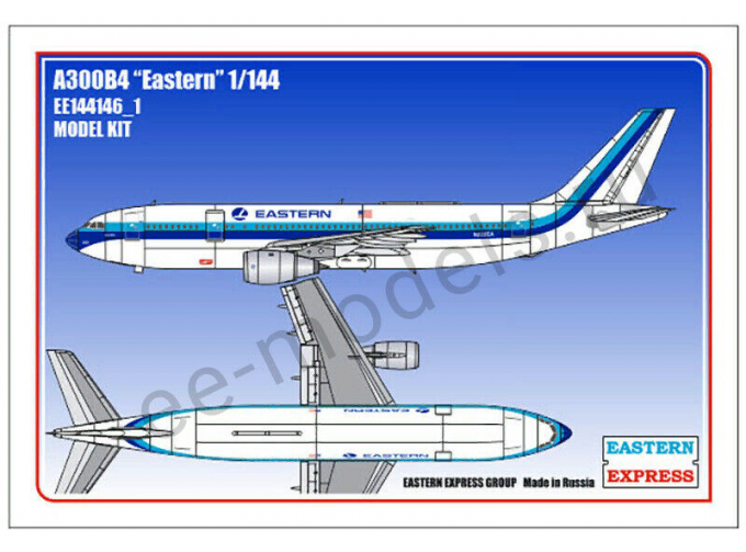 Сборная модель Airbus A300B4 EASTERN (Limited Edition)