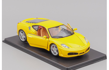 FERRARI F430 (2004) - Con Vetrina - With Showcase, Yellow