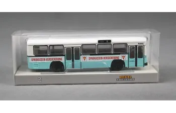 Büssing BS 110 V  "SSB Sparkassen Versicherung R" (1970), light blue/white