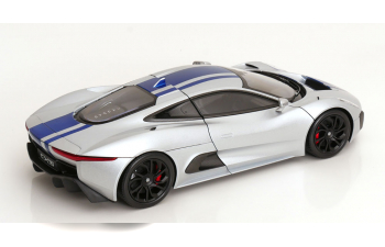 JAGUAR C-X75 (2015), silver blue