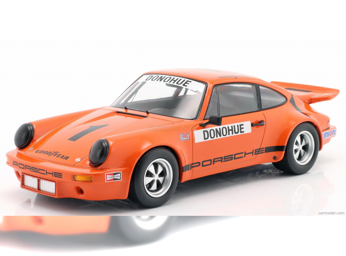 PORSCHE 911 Carrera 3.0 Rsr N 1 Iroc Champion 1975 Mark Donohue, orange