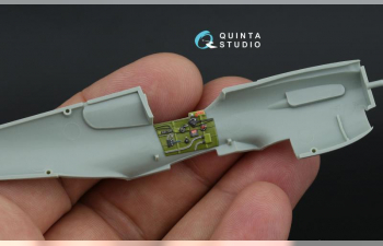 3D Декаль интерьера кабины P-40E Warhawk (Academy/Моделист) (с 3D-печатными деталями)