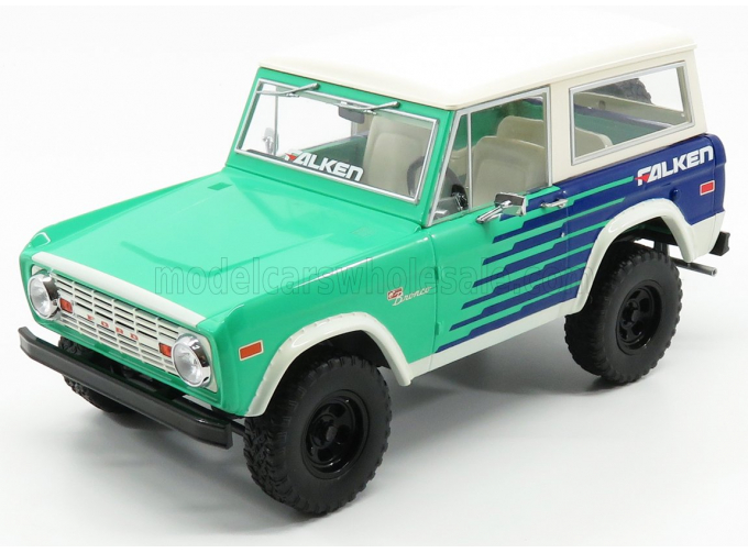 FORD Bronco Hard-top Falken (1976), Green Blue