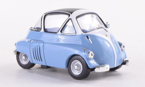 ISO Isetta (BMW) (1954), light blue/white