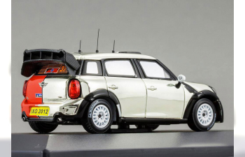 Mini John Cooper Works WRC Nurnberg Toy Fair 2012, red / chrome