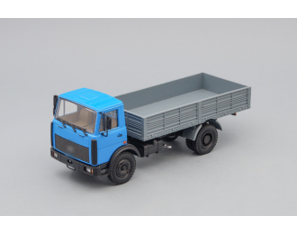 Минский 5337 бортовой (1991-1999), голубой / серый