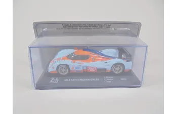 LOLA Aston Martin B09/60 6.0l V12 Team Gulf Amr Eastern Europe №007 24h Le Mans (2009) Tomas Enge - Stefan Mucke - Jan Charouz, Light Blue Orange