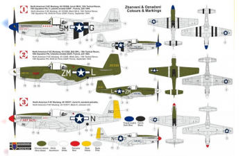 Сборная модель F-6C Photo-recce Mustang Malcolm