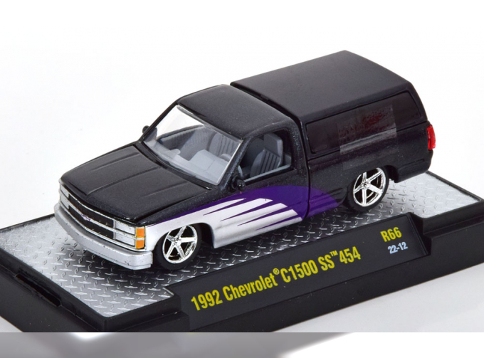 CHEVROLET C1500 SS 454 (1992), black Purple silver