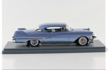 CADILLAC serie 62 hard top Coupe 1957, Blue metallic