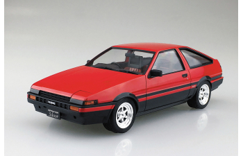 Сборная модель Автомобиль Toyota AE86 Trueno '83 (Red/Black)