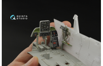 3D Декаль интерьера кабины пилота SBD-3/SBD-4 Dauntless (Trumpeter)