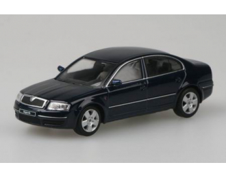 SKODA Superb (2005), metallic blue nightfire