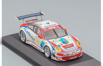 PORSCHE 911 GT3 RSR 24h Le Mans Narac/Long/Pilet (2009), white / red