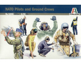 Сборная модель Солдаты NATO PILOTS AND GROUND CREW
