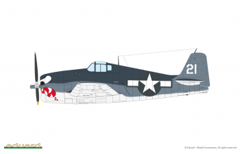 Сборная модель F6F-3 Hellcat - The Weekend Edition