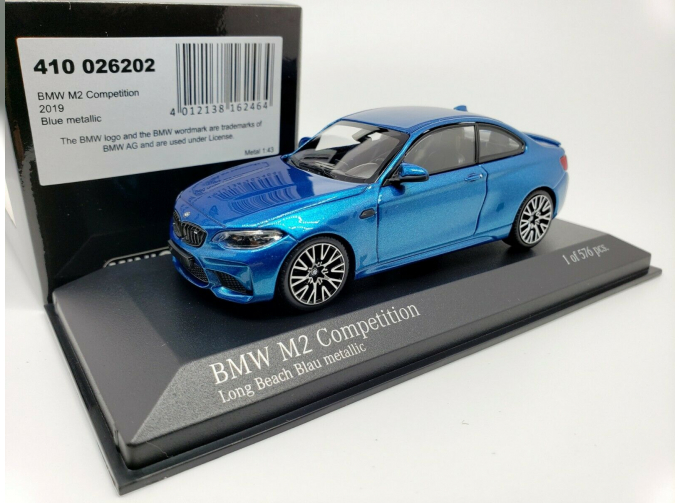 BMW M2 COMPETITION - 2019 - BLUE METALLIC