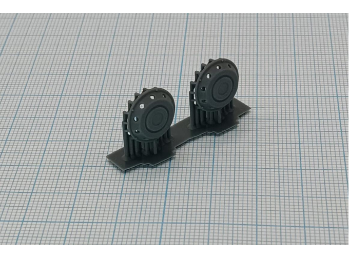 Колпак передний 22,5 неокрашенный, комплект 2 шт.