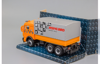 MERCEDES-BENZ SK-Series, бортовой с тентом, оранжевый