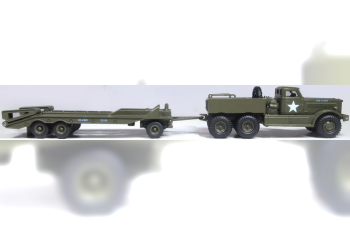 DIAMOND T980 6х4 Tank Transporter (балластный тягач с прицепом) US Army