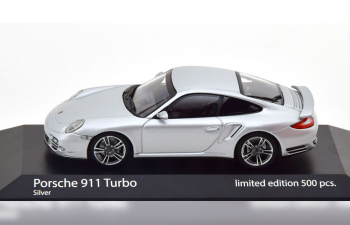 PORSCHE 911 (997 II) Turbo Coupe (2009), silver