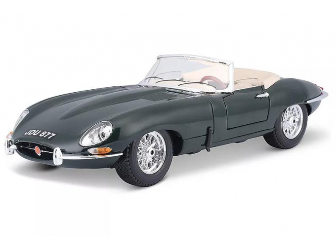 JAGUAR E-Type Cabrio (1961), green 