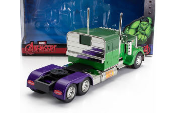 PETERBILT 379 Tractor Truck 3-assi Hulk (1992), 2 Tone Green
