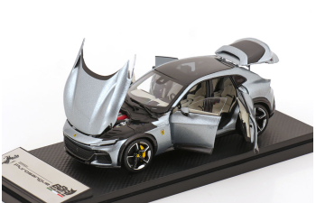 FERRARI Purosangue (2023), grey metallic