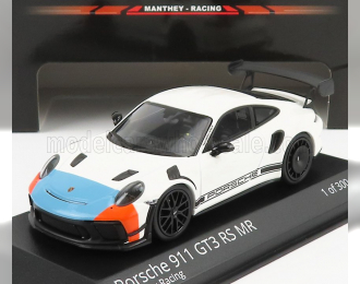 PORSCHE 911 991-2 Gt3 Rs Mr Team Manthey Racing 2020, White Light Blue