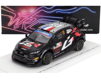 TOYOTA Yaris Gr Rally1 Hybrid Team Toyota Gazoo Racing Wrt №17 2nd Rally Japan (2024) Sebastian Ogier - Vincent Landais, Black