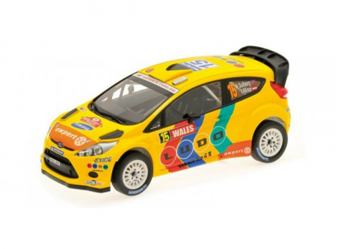 FORD Fiesta RS WRC - STOBART - SOLBERG/MINOR - WALES RALLY GB 2011, yellow