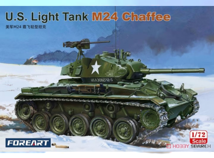 Сборная модель M24 ‘Chaffee’ Light Tank