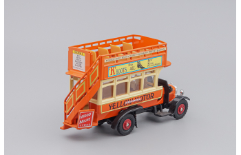 Thornycroft Bus 'Yelloways', orange