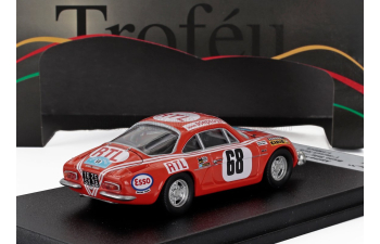 RENAULT Alpine A110 (night Version) N 68 Winner Rally Herault (1972) Bruno Saby - Alain Coppier, Red