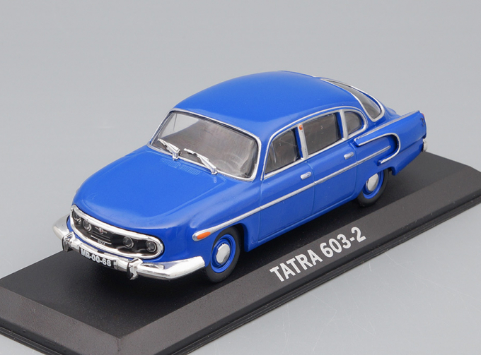 TATRA 603-2, Legendarni automobily minule ery 15, blue