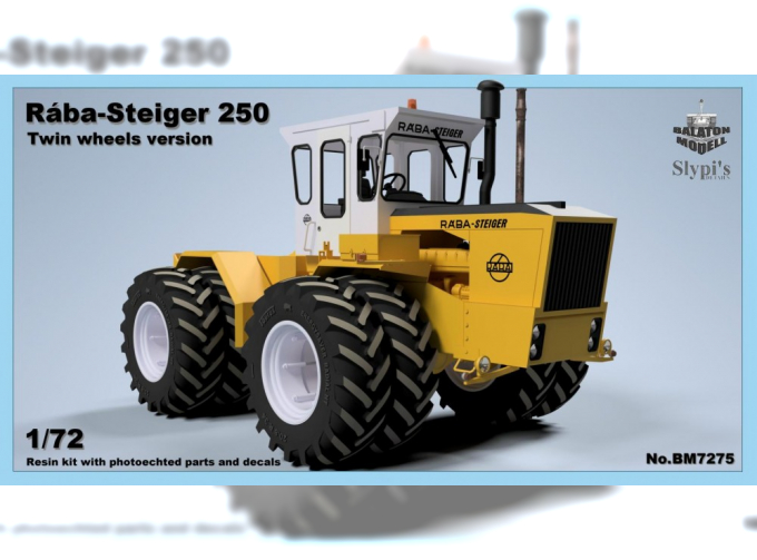 Сборная модель Трактор Raba-Steiger 250 (со спаренными колесами)