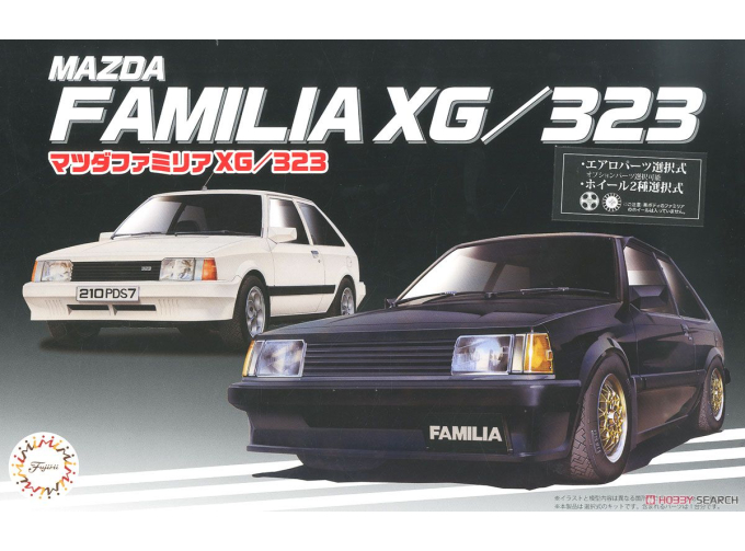 Сборная модель Mazda Familia XG/323