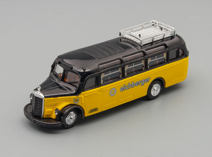 MERCEDES-BENZ O 3500 "Eichberger", yellow / black