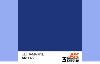 Краска акриловая 3rd Generation Ultramarine 17ml