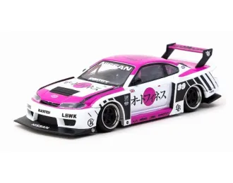 NISSAN Silvia LB-Super Silhouette (S15) Auto Finesse, white/pink