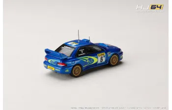 SUBARU Impreza WRC #6 Monte Carlo (1999), blue/yellow