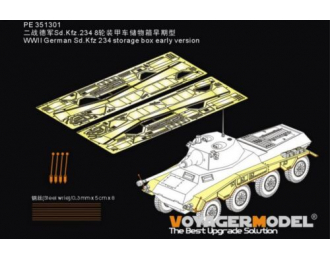 Фототравление WWII German Sd.Kfz 234 Storage Box Early Version (RFM 5110)