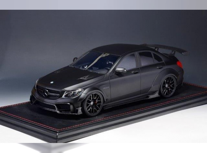 MERCEDES-BENZ C63s AMG DarwinPRO Widebody (2019), Matte Black