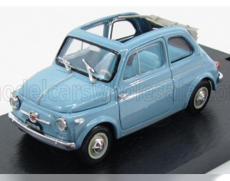 FIAT 500 Nuova Normale Aperta 1957, Very Light Blue