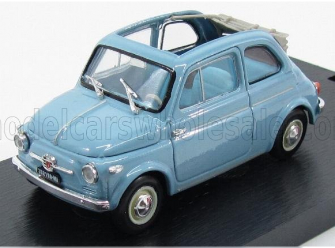 FIAT 500 Nuova Normale Aperta 1957, Very Light Blue