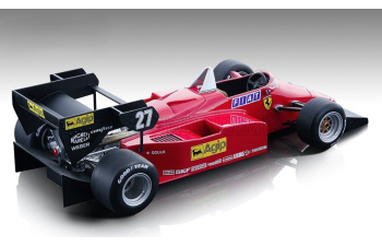 FERRARI F1 126C4-M2 №27 2nd European GP Michele Alboreto (1984)