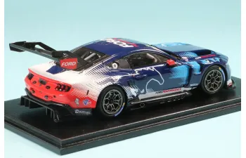 FORD Mustang Gt3 5.4l V8 Team Multimac Motorsport №64 Imsa Presentation (2023), Blue