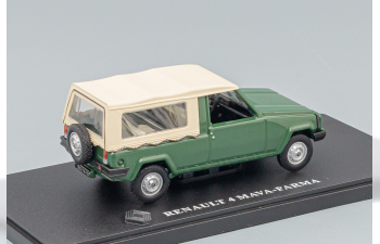 RENAULT 4 MAVA - Farma (1983), Green/Beige