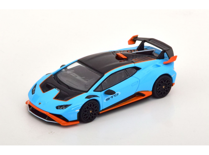 LAMBORGHINI Huracan Sto Lp640-2 Lhd (2021), Light Blue Orange